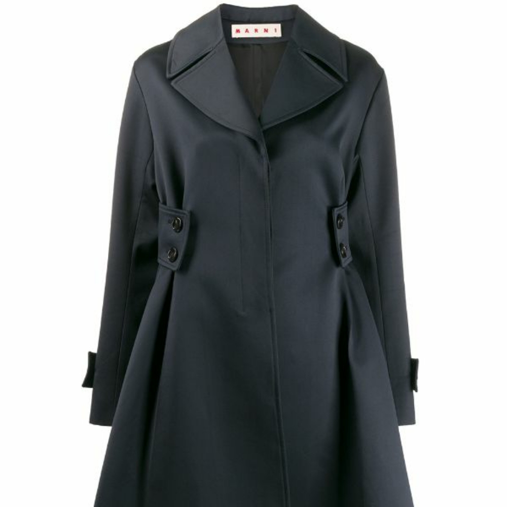 Marni buttoned details oversized coat NWT